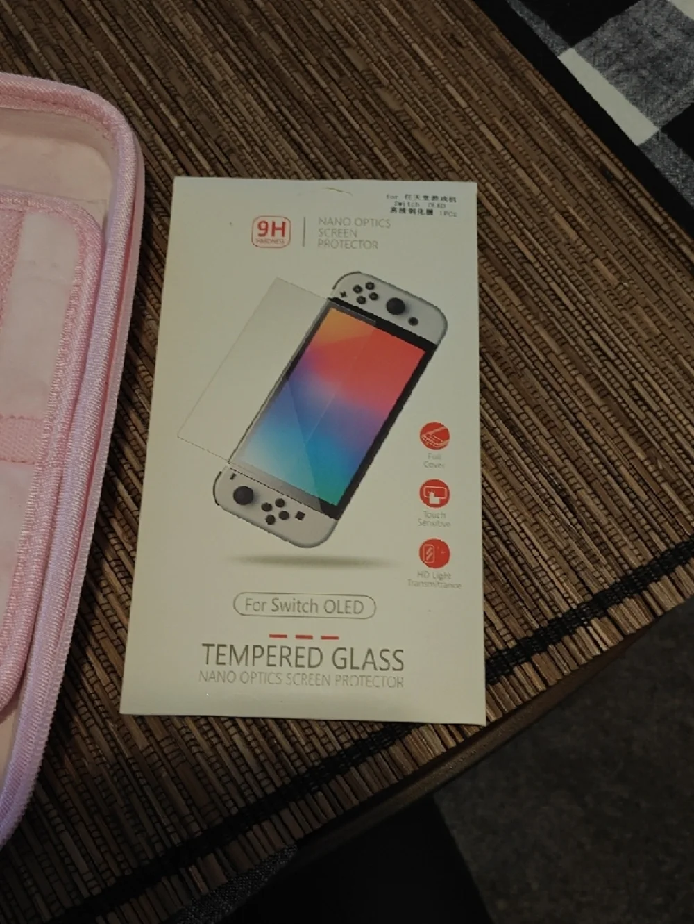 Pink Sakura Floral Zip Travel Case